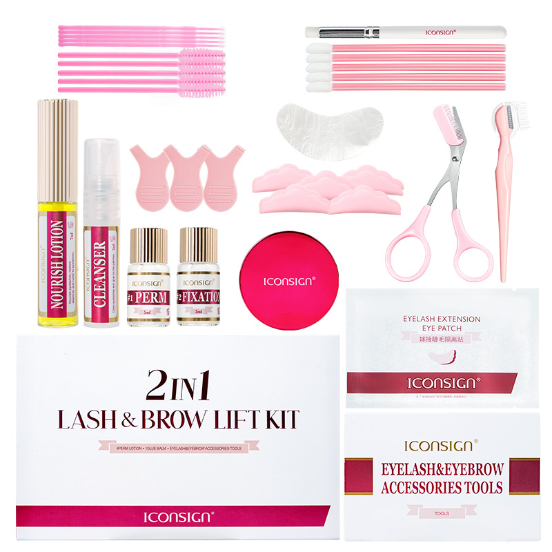 Lash Lift & Brow Lamination 2 in 1 Profesyonel Bakım Seti - 5 Dakikada Hızlı Etki ve Uzun Süre Kalıcılık 722966