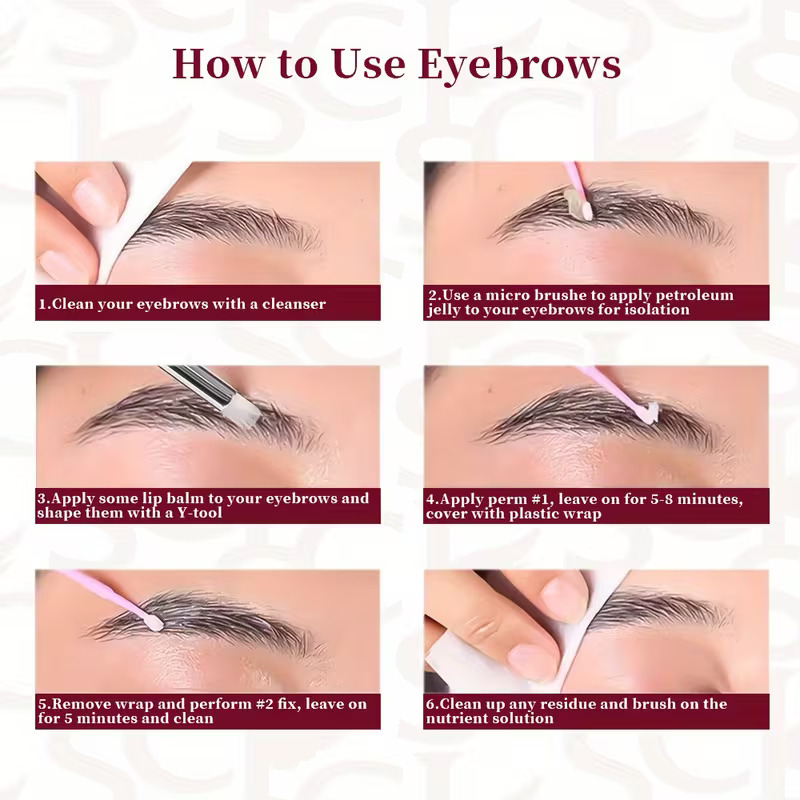 Lash Lift & Brow Lamination 2 in 1 Profesyonel Bakım Seti - 5 Dakikada Hızlı Etki ve Uzun Süre Kalıcılık 722966