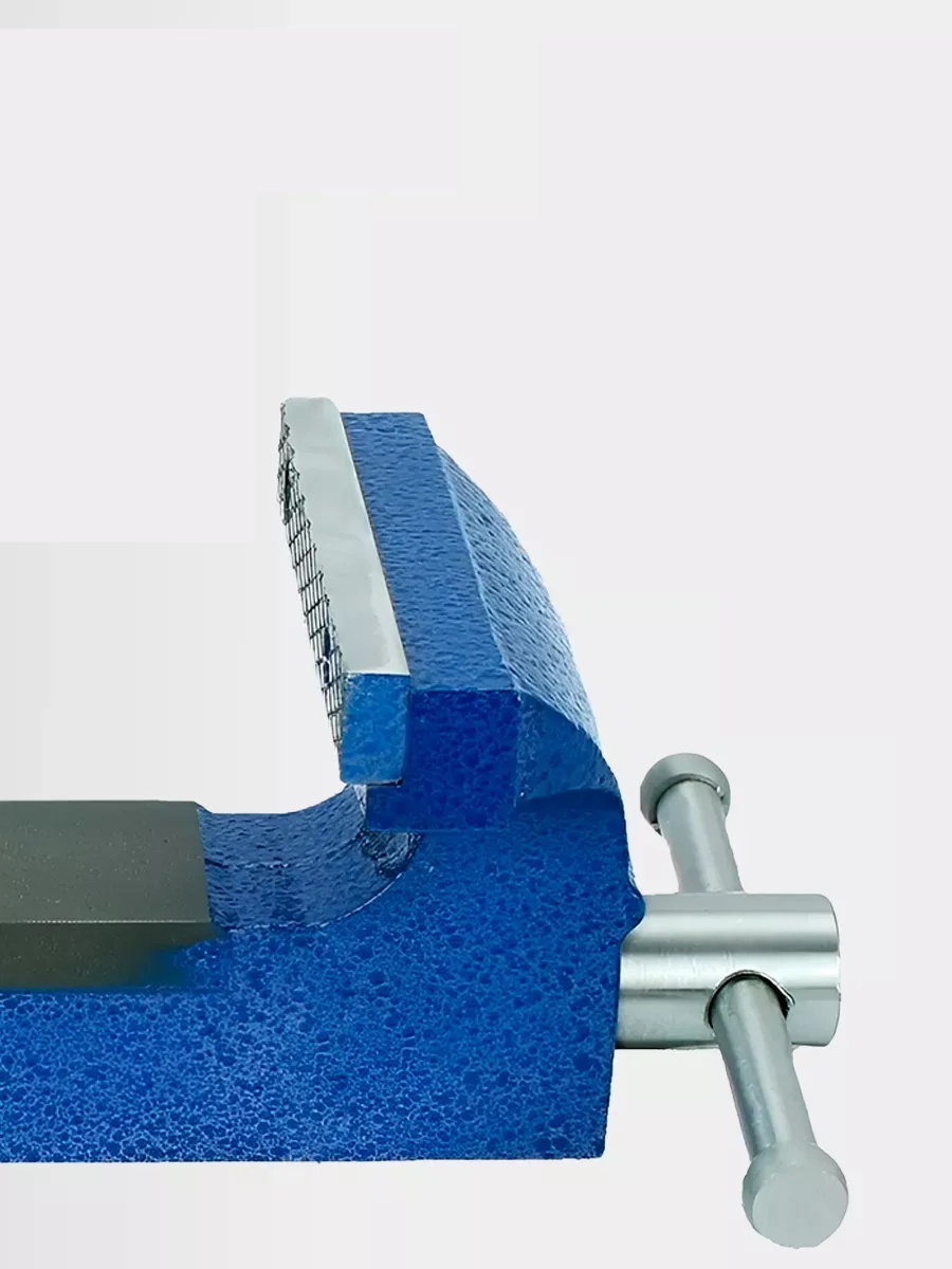 80 mm 360° Döner Tabanlı Profesyonel Çelik Masa Mengenesi 722968