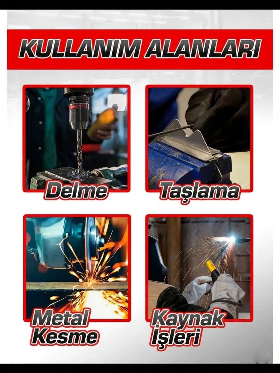 Hardware Professional 100mm Ağır Hizmet Tipi 360° Döner Tabanlı Masa Mengenesi 722969