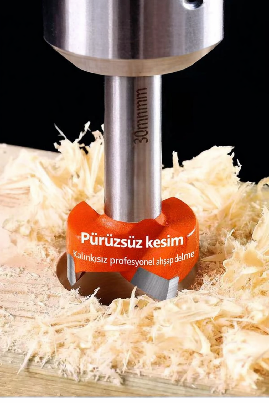 Pro-Series: 5’li Ahşap Menteşe Yuva Açma ve Hassas Delik Panç Seti - Karl Edition 722981