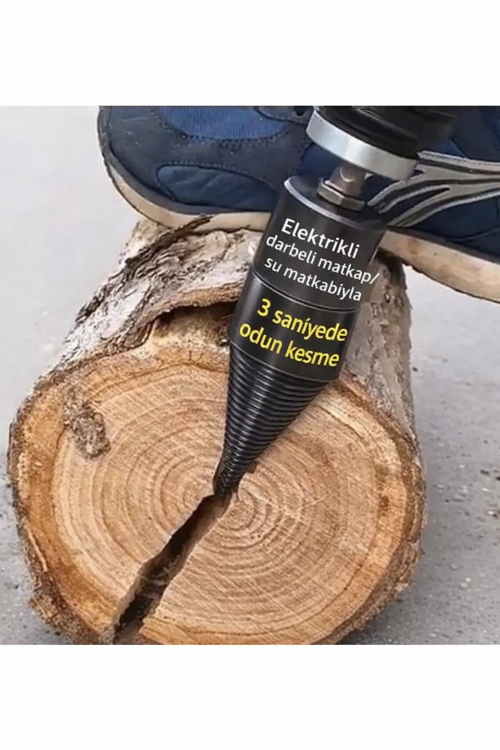 Weber Serisi: 6 Parçalı Profesyonel Çelik Odun Yarma Ahşap Ayırma ve Matkap Ucu Seti 722982