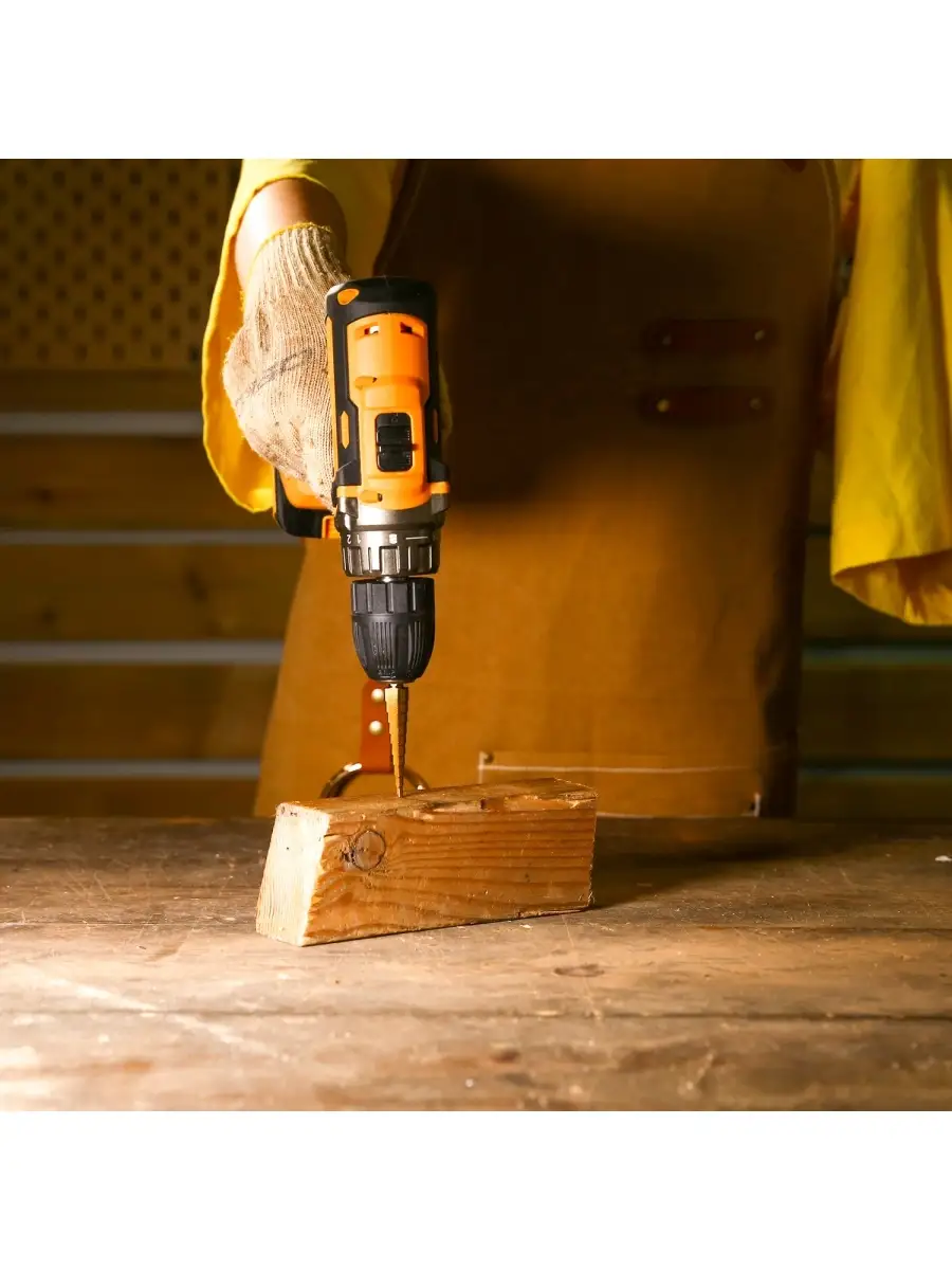 Präzision HSS Titanyum Kademeli Panç Matkap Ucu Seti Ahşap Kutulu 722993