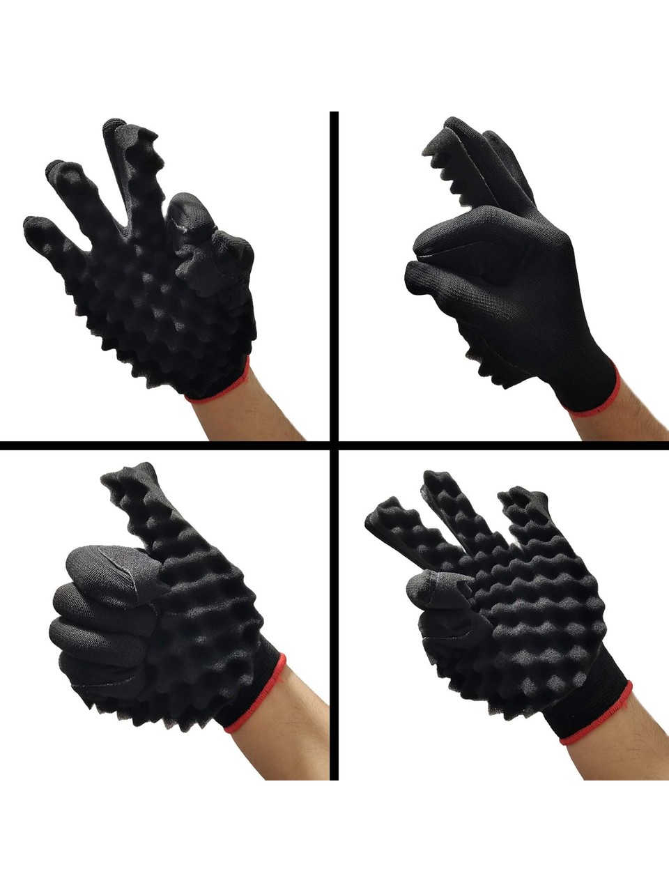 Bukle Eldiveni Dalgalı Kıvırcık Saçlara Bakım Eldiveni 721592