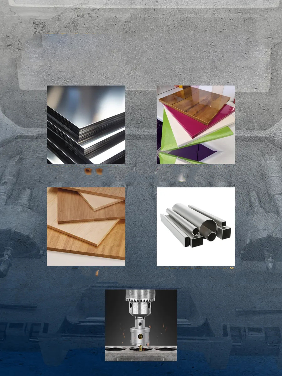  Çelik Usta Serisi 6'lı Titanyum Elmas Uçlu Metal & Çelik Delme Panç Seti 723028