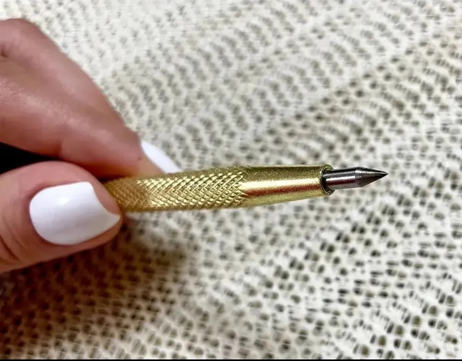  Tungsten Karbür Uçlu Profesyonel Metal Çizici Kalem METAL ÇİZME KALEMİ  723029