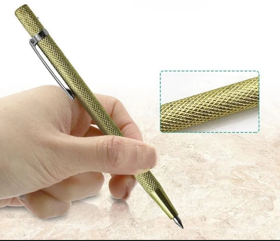  Tungsten Karbür Uçlu Profesyonel Metal Çizici Kalem METAL ÇİZME KALEMİ  723029