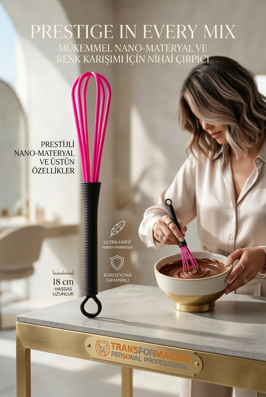 Profesyonel Nano Karbon Saç Boyası Çırpıcısı 722998