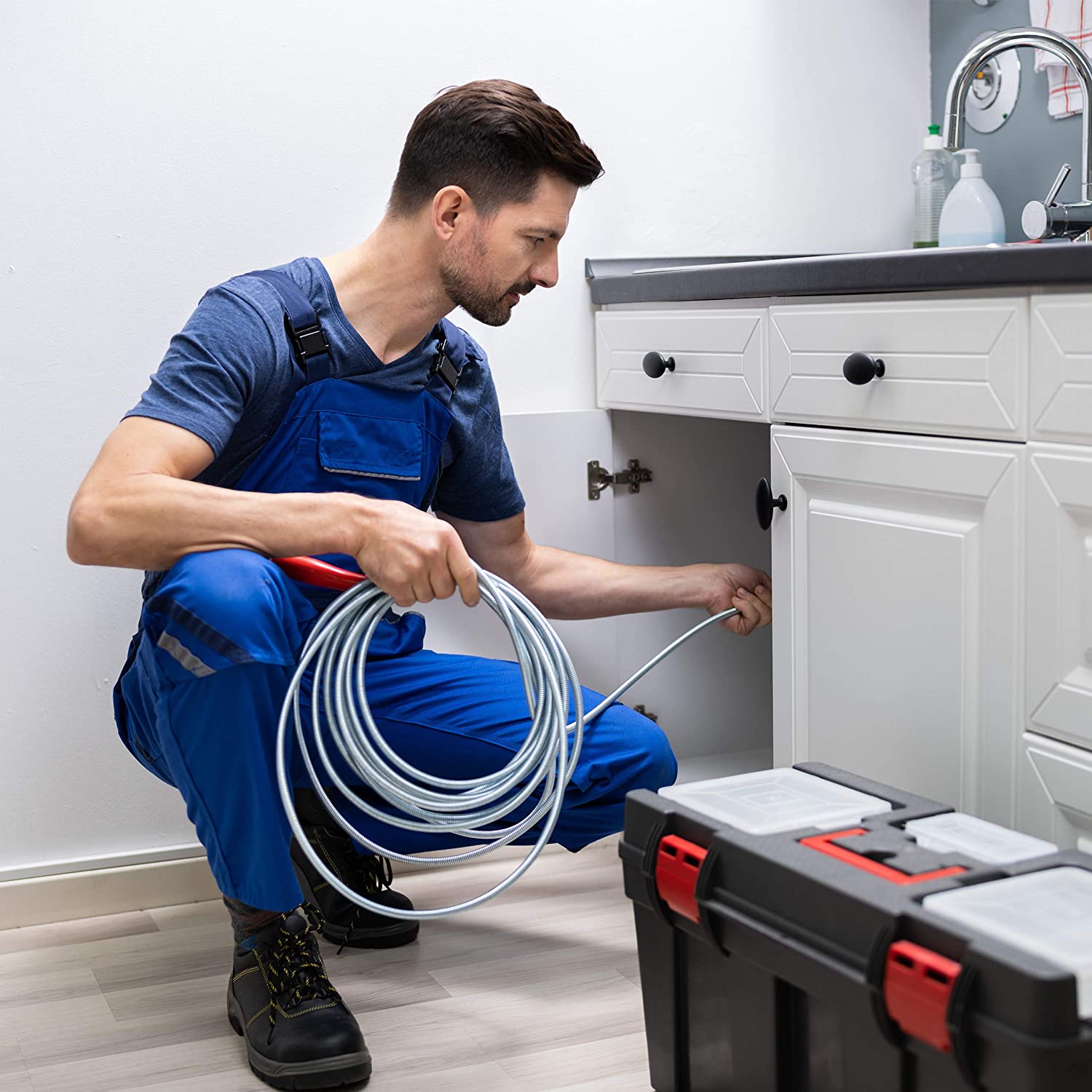 Profesyonel Gider Açıcı Spiral Çelik 3 Metre 723030