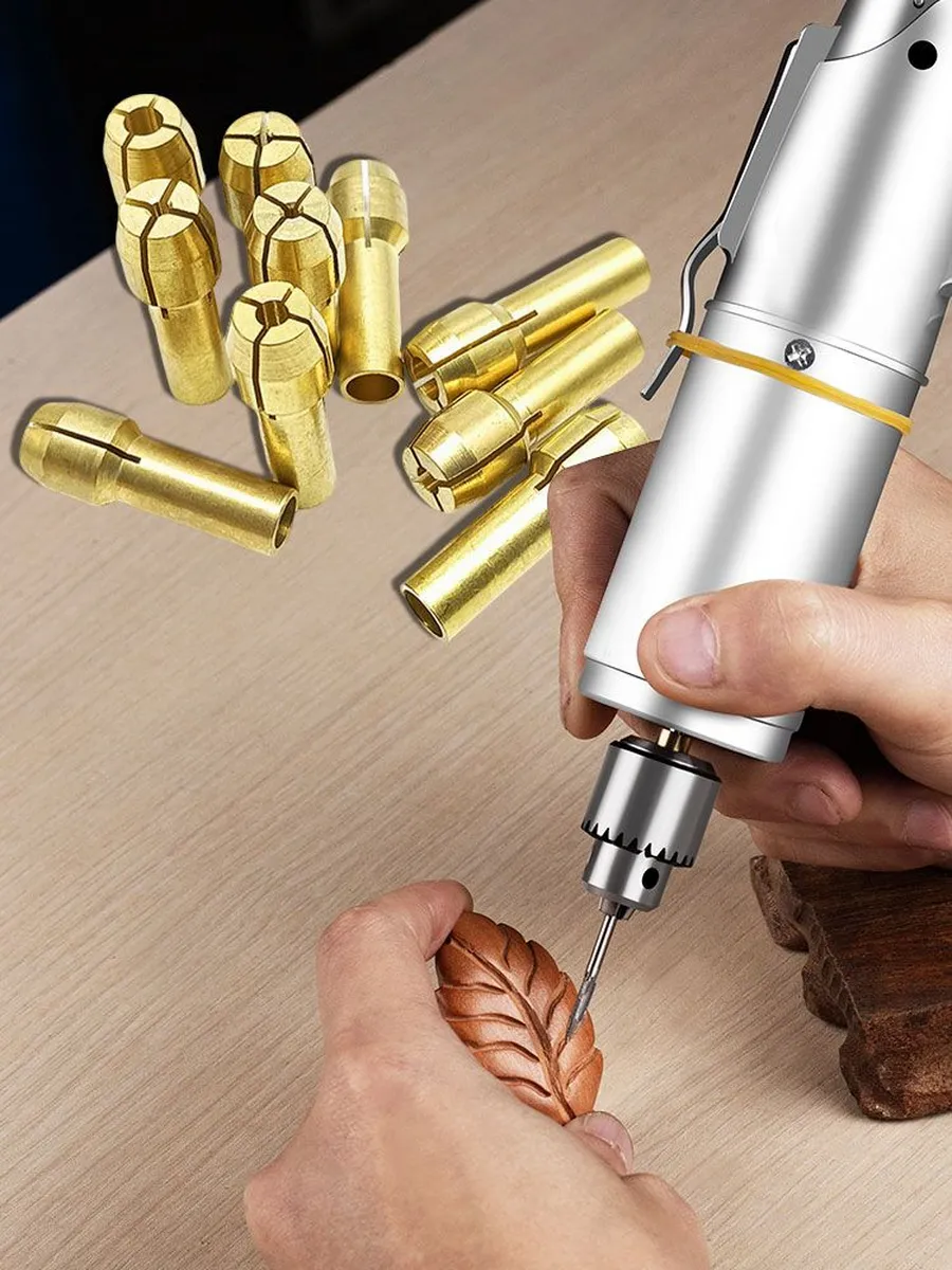 Henrik Brandt Serisi | 10'lu Pirinç Hassas Pens Ucu Seti (0.5-3.2mm) 723035