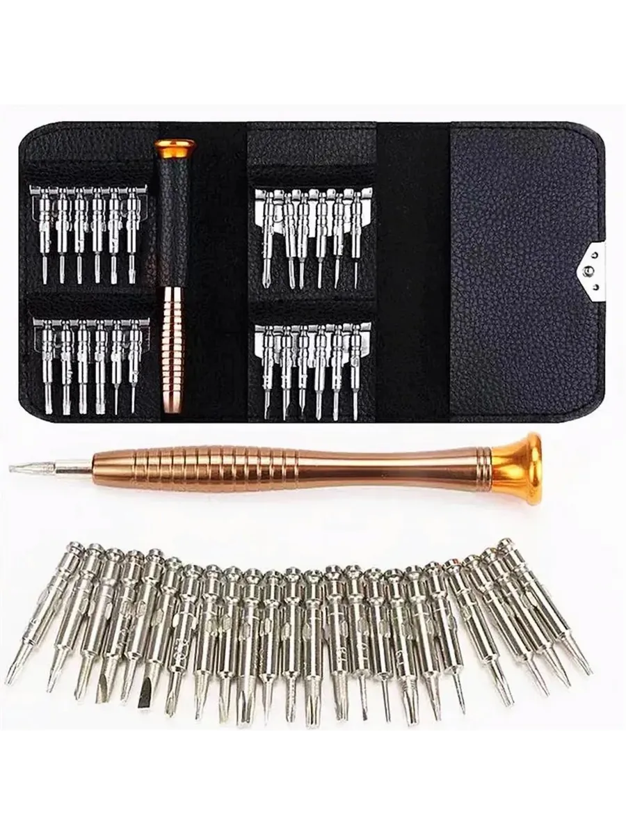 Bauer Serisi | 25'i 1 Arada Profesyonel Hassas Tornavida Seti 723038