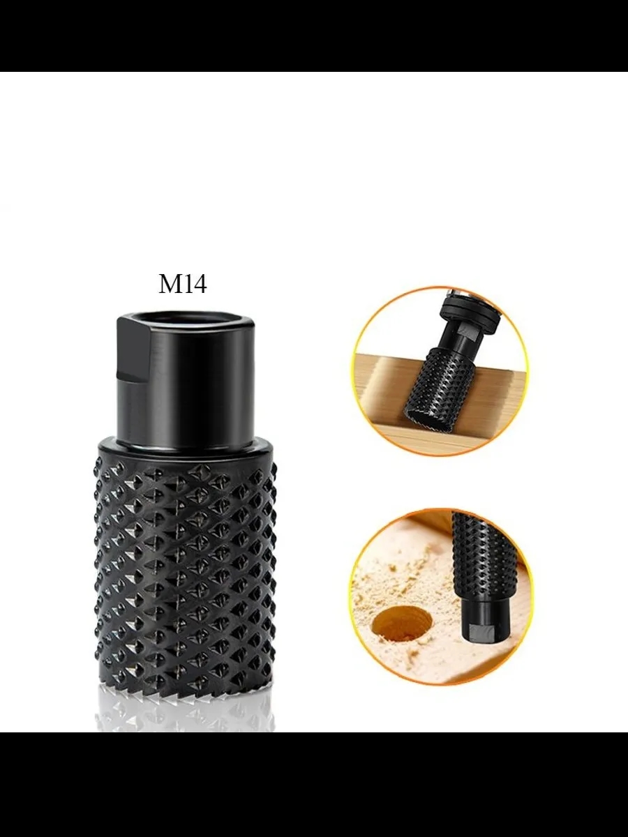 M14 29 mm Panç Törpü Agresif Ahşap Oyma Freze | Avuç Taşlama Uyumlu Şekillendirici 723040