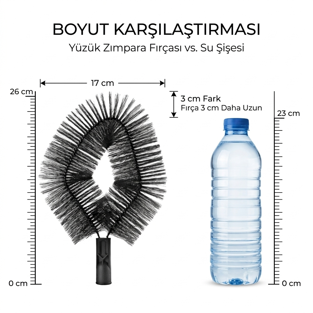 Jant Temizleme Fırçası – Yoğun Kıllı, Derin Temizlik 723053