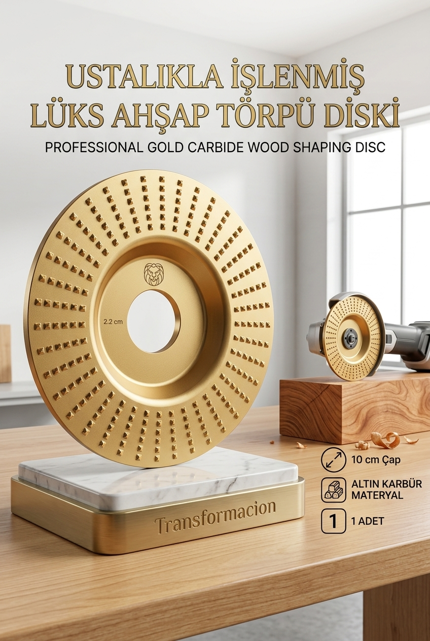 Düz Tip Ahşap Törpü Diski  100mm | Tungsten Karbür 723065
