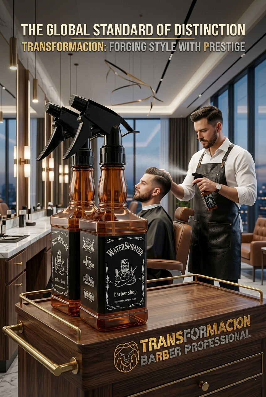 Berber Kuaför Su Spreyi Şişesi Profesyonel Saç Fısfısı 500 ML 722962