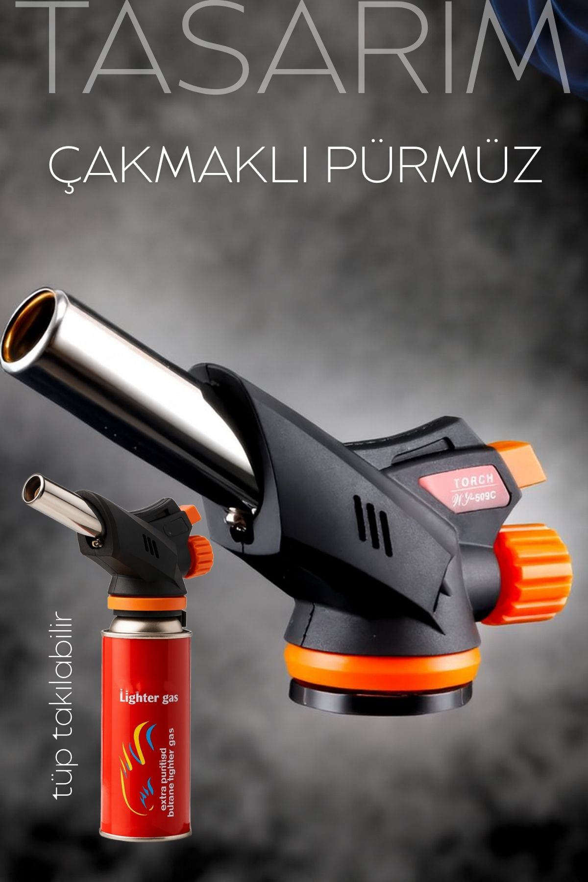 Çakmaklı Pürmüz Başlığı - Çakmak Gazı Bütan Gaz Uyumlu 722494