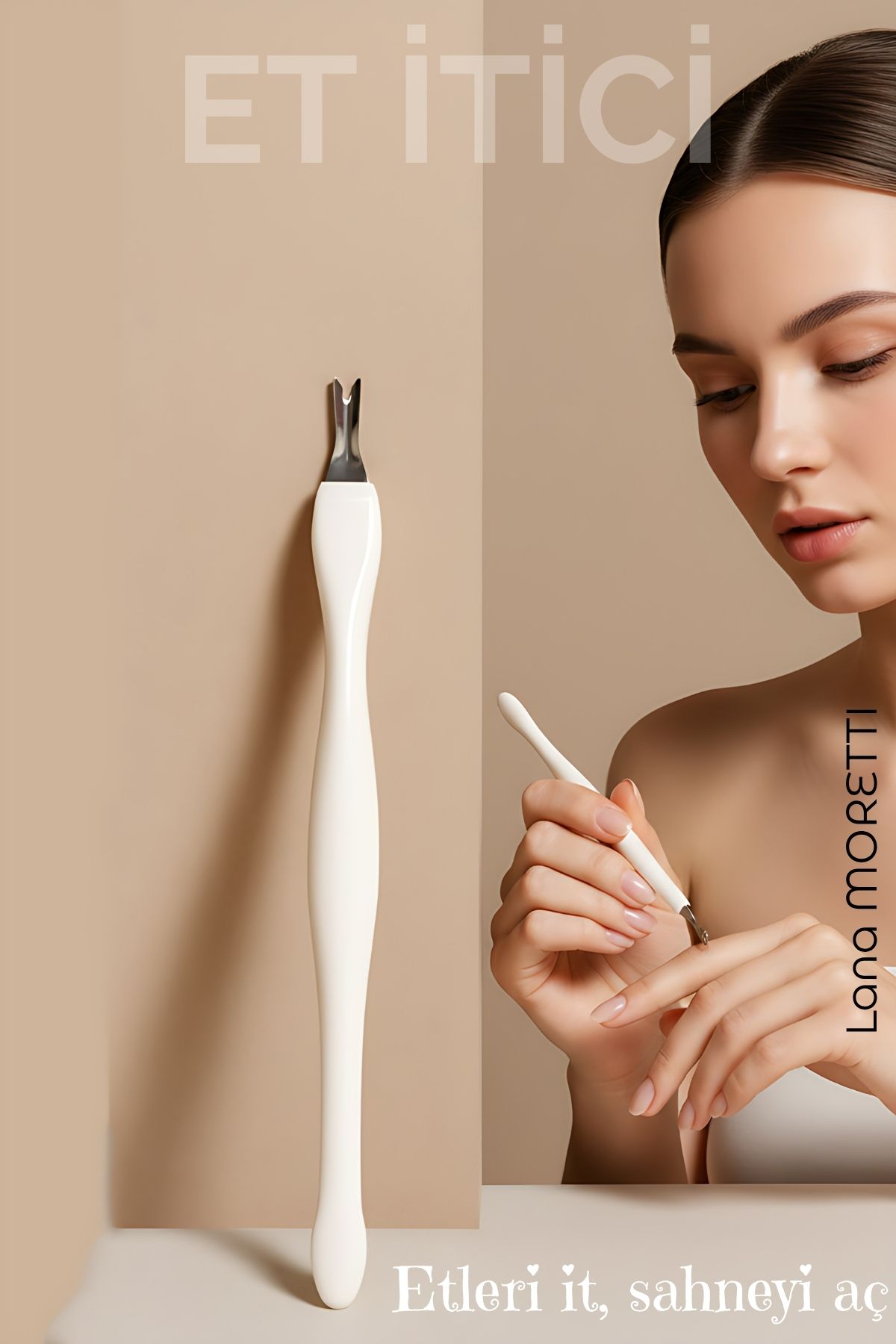 Tırnak Eti İtici ve Tırnak Et Kesici - Metal Uçlu, 722276