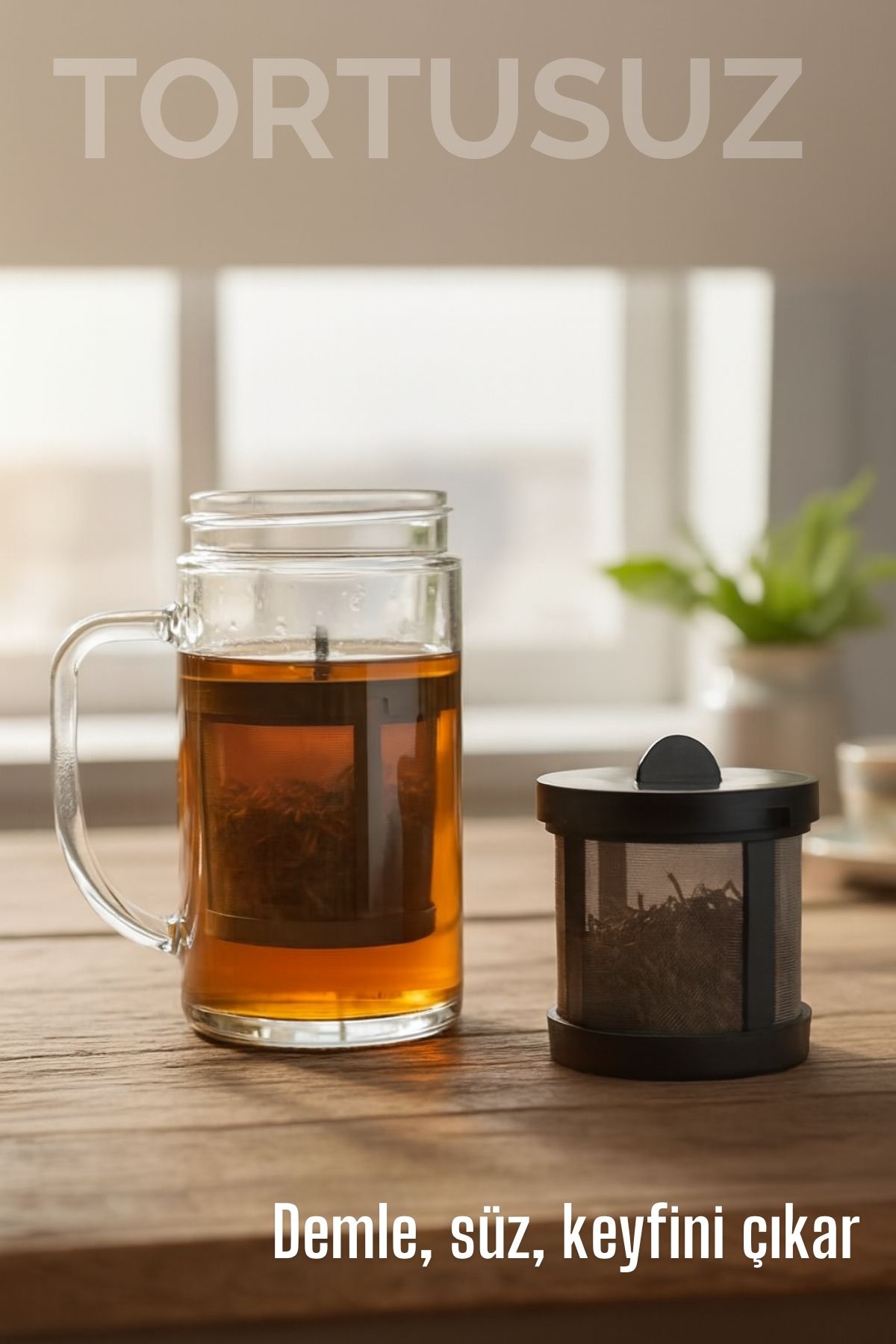 Kafes Çay Süzgeci - Bitki Çayı Süzgeci - Polikarbon 716162