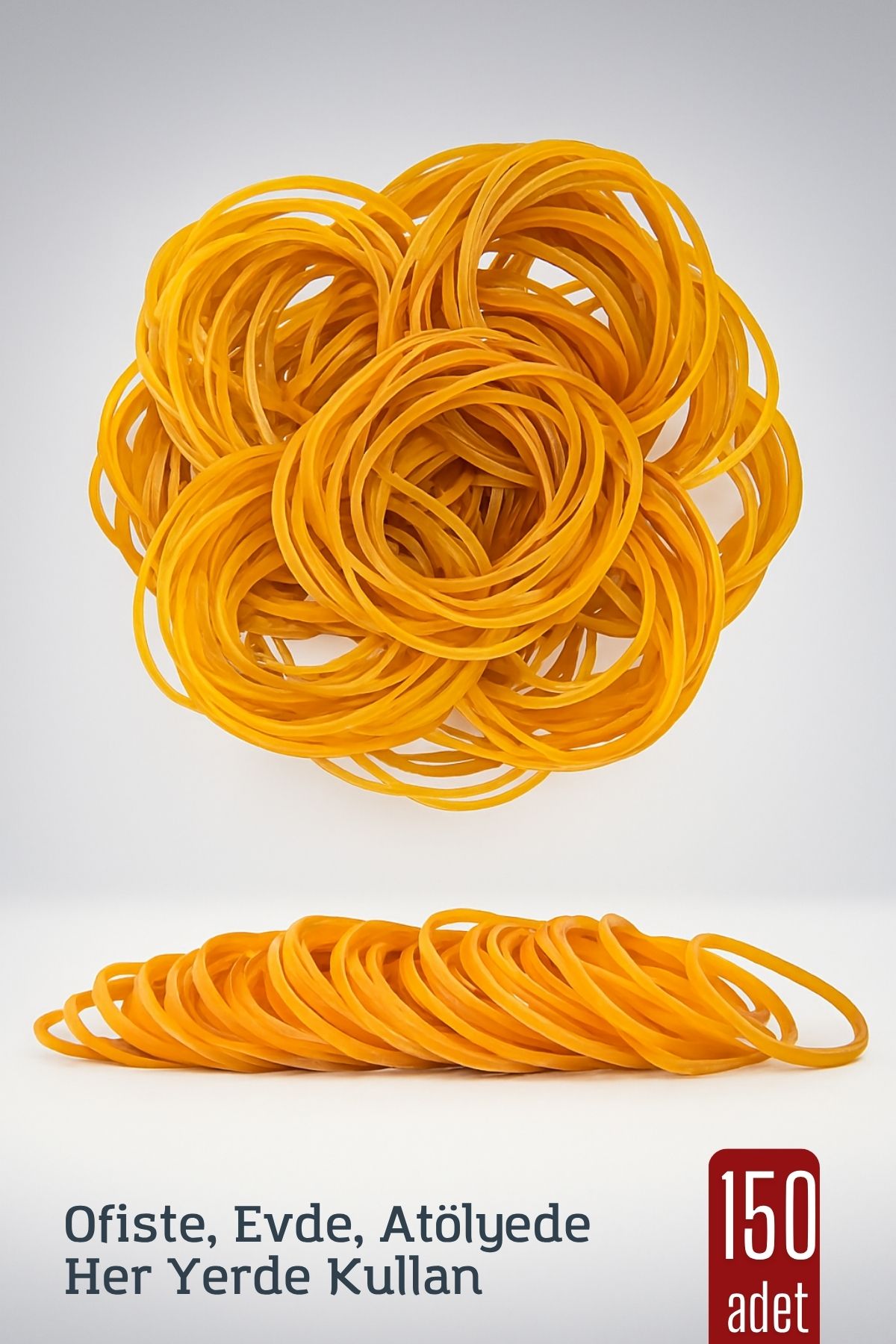 Ambalaj Lastiği - Paket Lastiği - Para Lastiği 64MM 150 Adet 716918