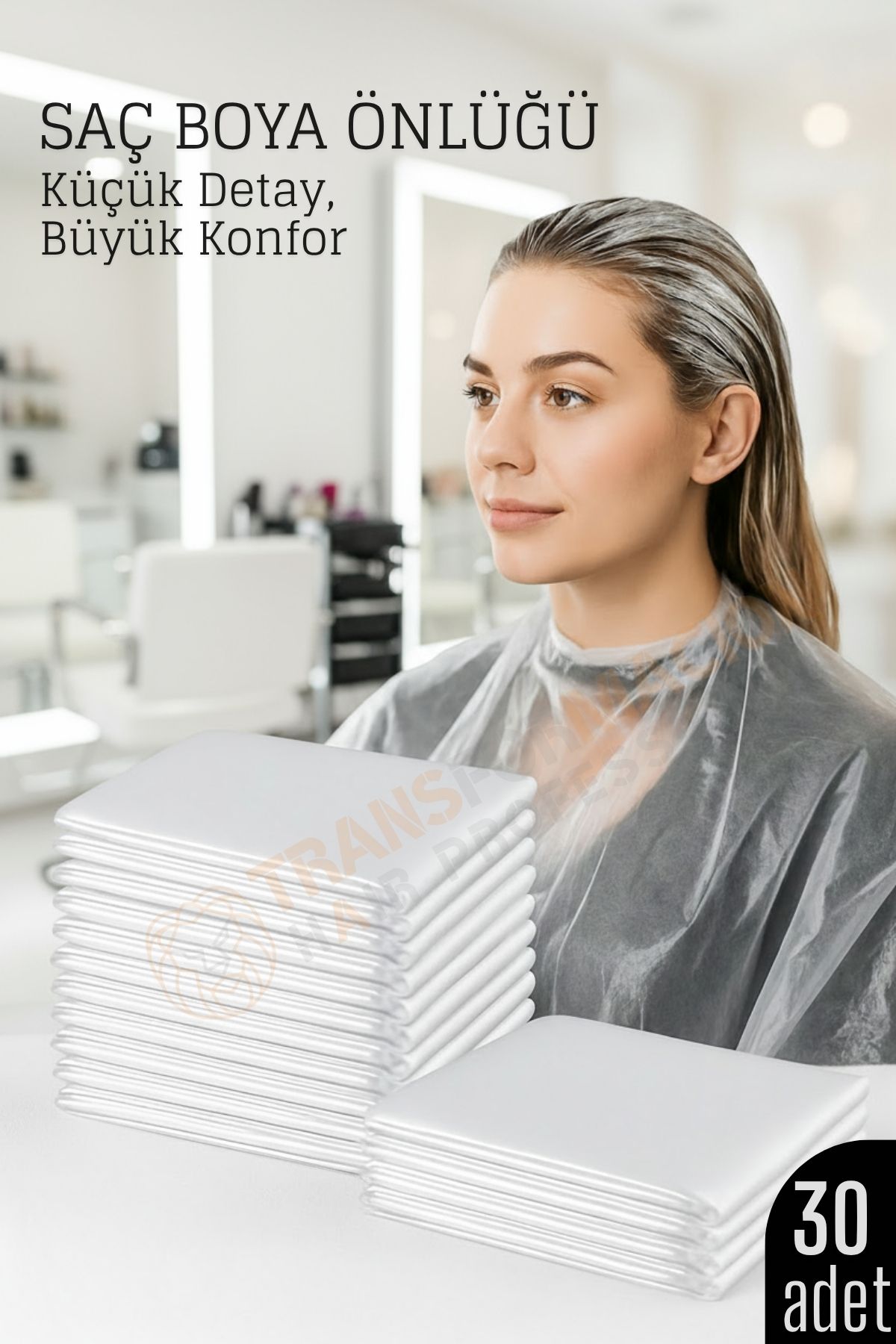 Saç Boyası Önlüğü 30 Adet 717559