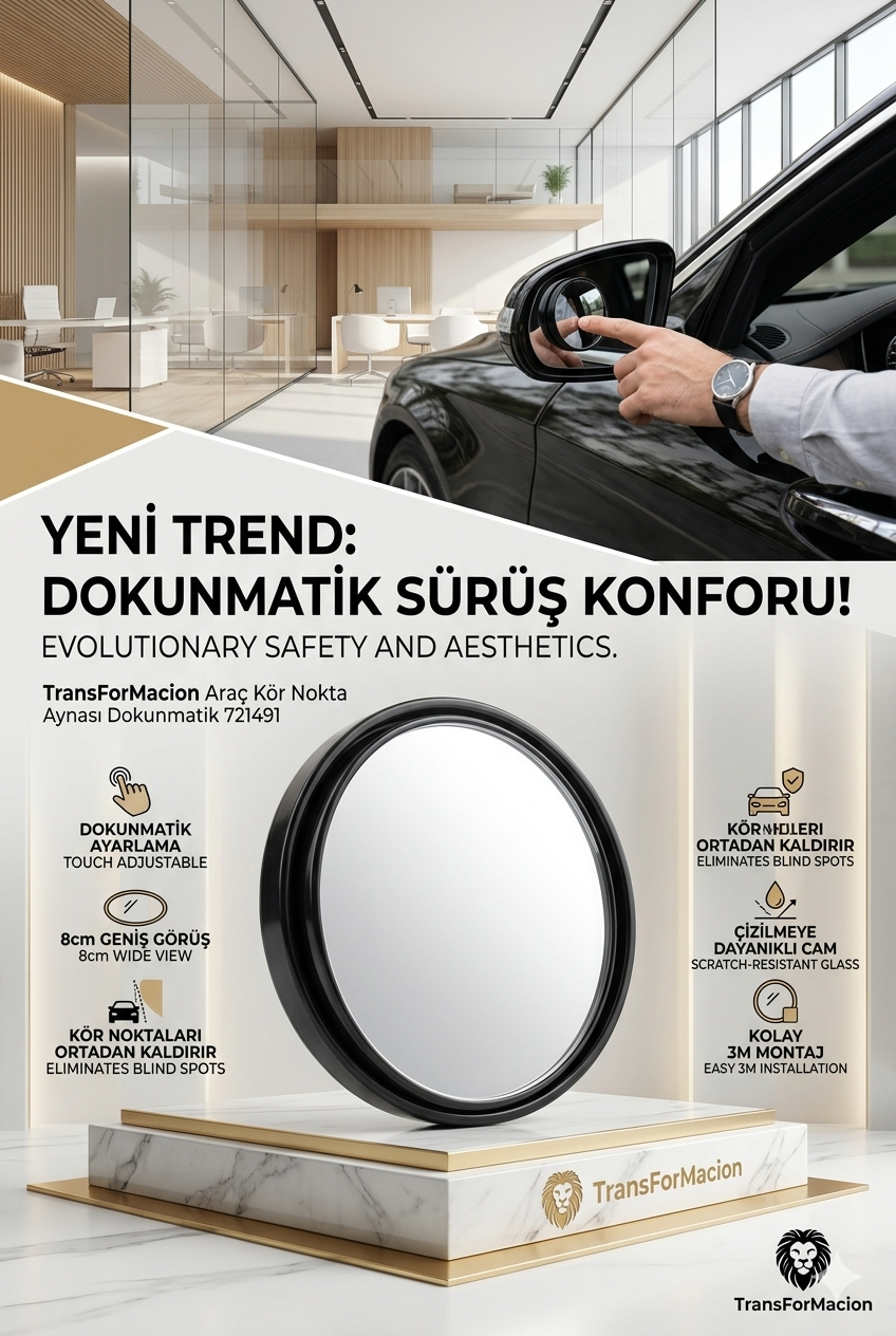 Araç Kör Nokta Aynası Dokunmatik  721491