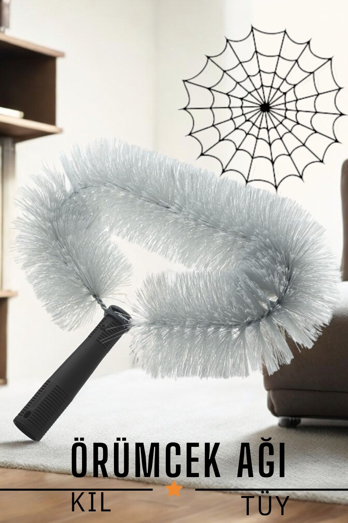 TransForMacion Örümcek Ağı Temizleme Fırçası 720694