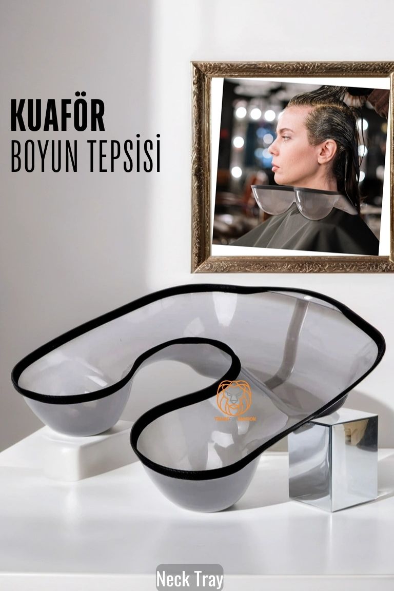 Kuaför Boyun Tepsisi Perma Boya Giysi Koruyucu 720467