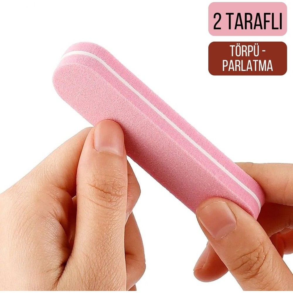 Mini Tırnak Törpü ve Parlatma Blok Sünger 2 Yüzey 717827