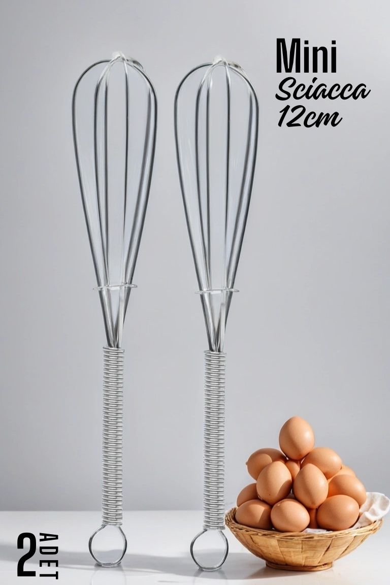 Sciacca Mini Çırpıcı Çelik 2 adet 720215	