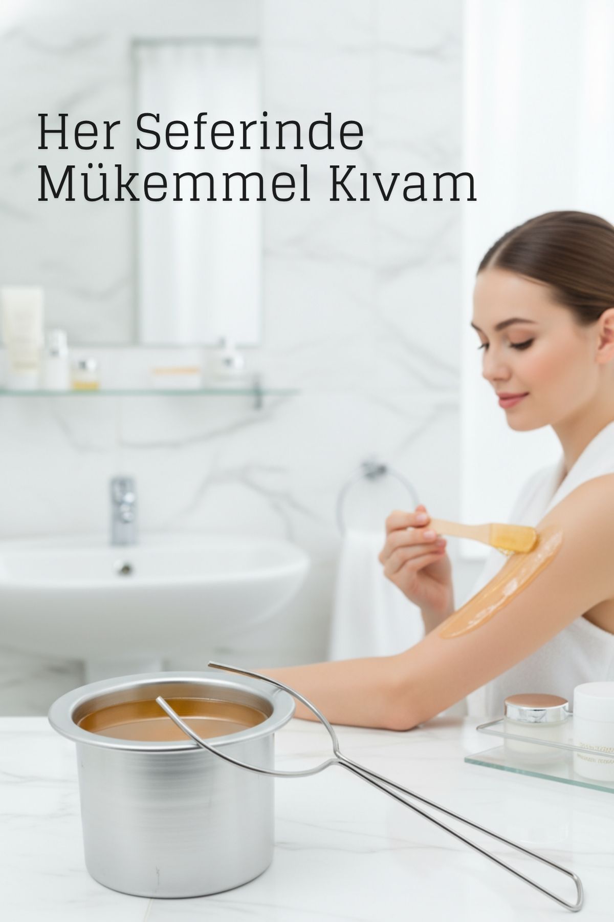 Profesyonel Alüminyum Ağda Cezvesi – Tüm Ağda Makineleriyle Uyumlu, Isıya Dayanıklı 719705