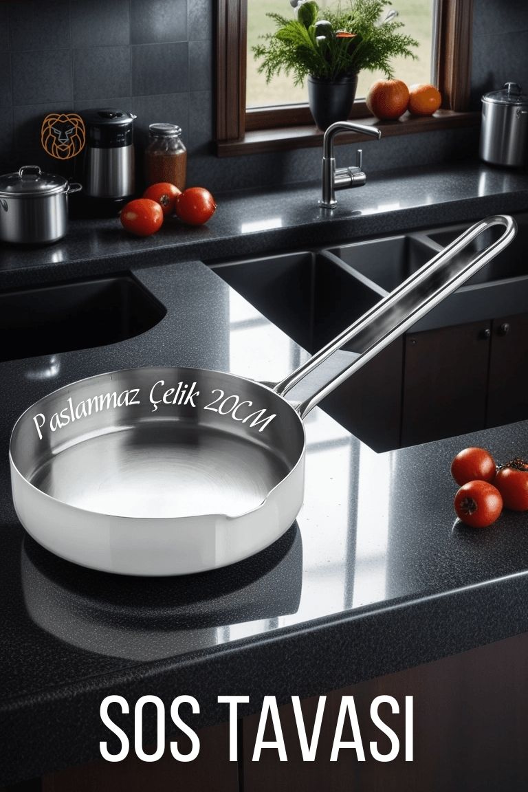 Çelik 20 cm Sos Tavası Martorano Design 719246