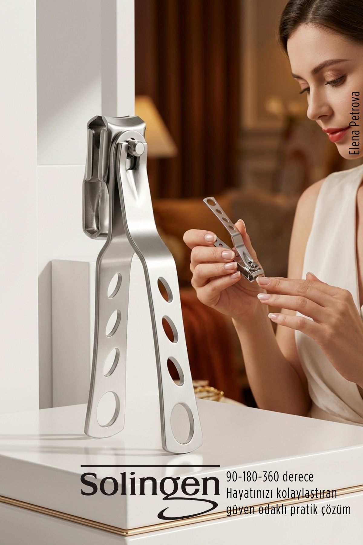 TransForMacion 360 Derece Tırnak Makası Solingen Profesyonel	 718177