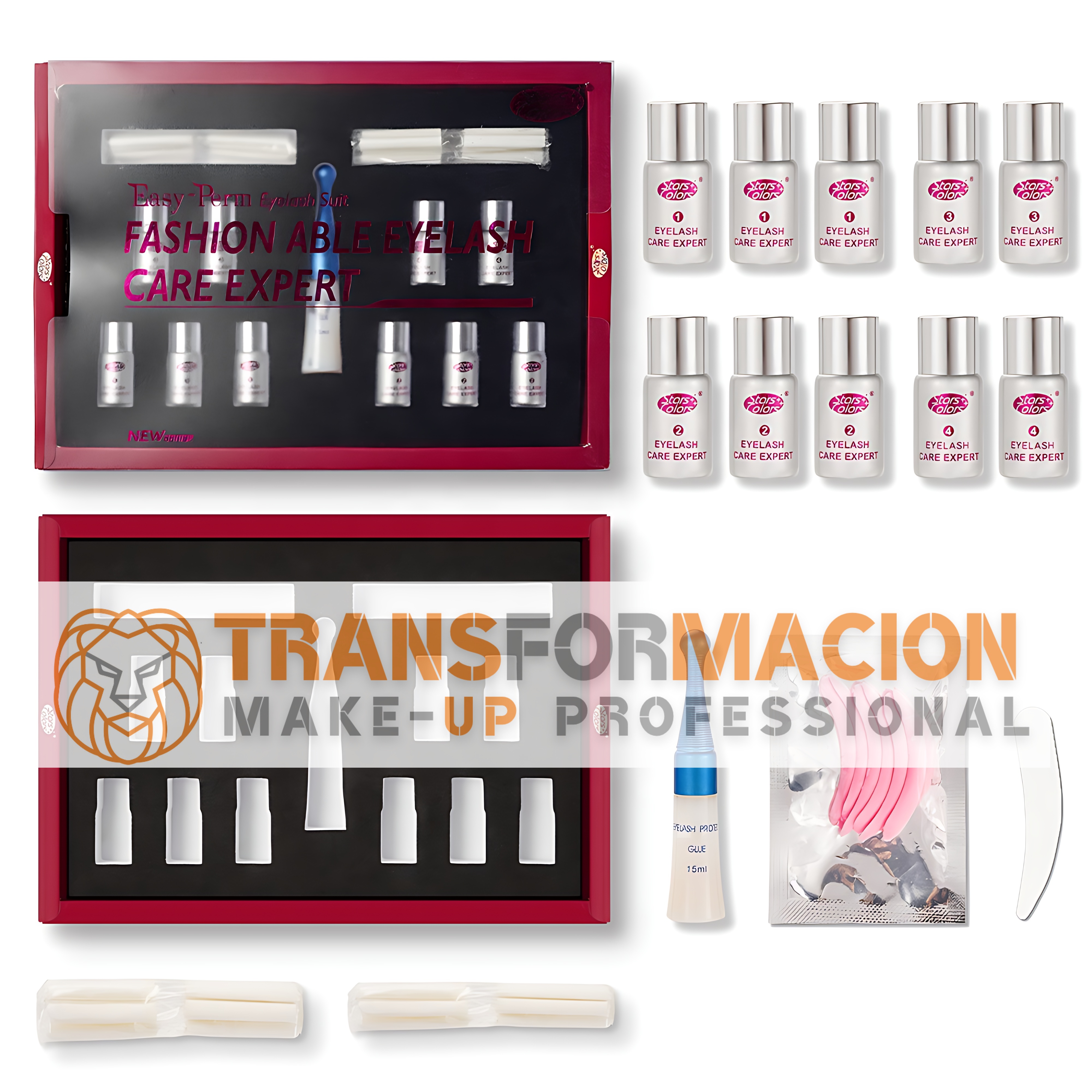 Kirpik Perma Seti | Profesyonel 8 Hafta Kalıcı Kirpik Kıvırma | 50 Kullanım Lifting Etkisi 723077