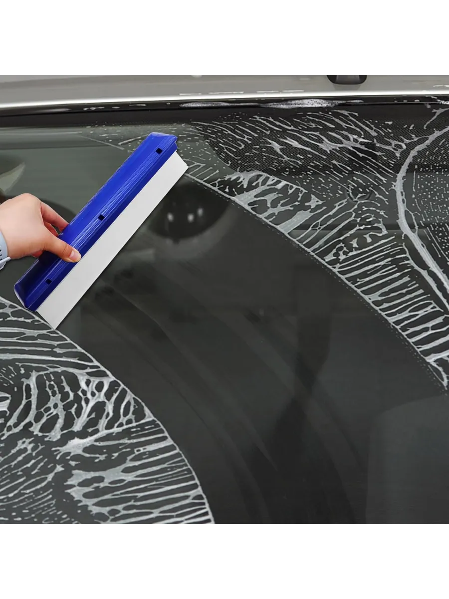 Profesyonel Araç Ykama Sonrası Su Çekme Aparatı | İz Bırakmaz Silikon Araç Kurulama Çekpası 723079