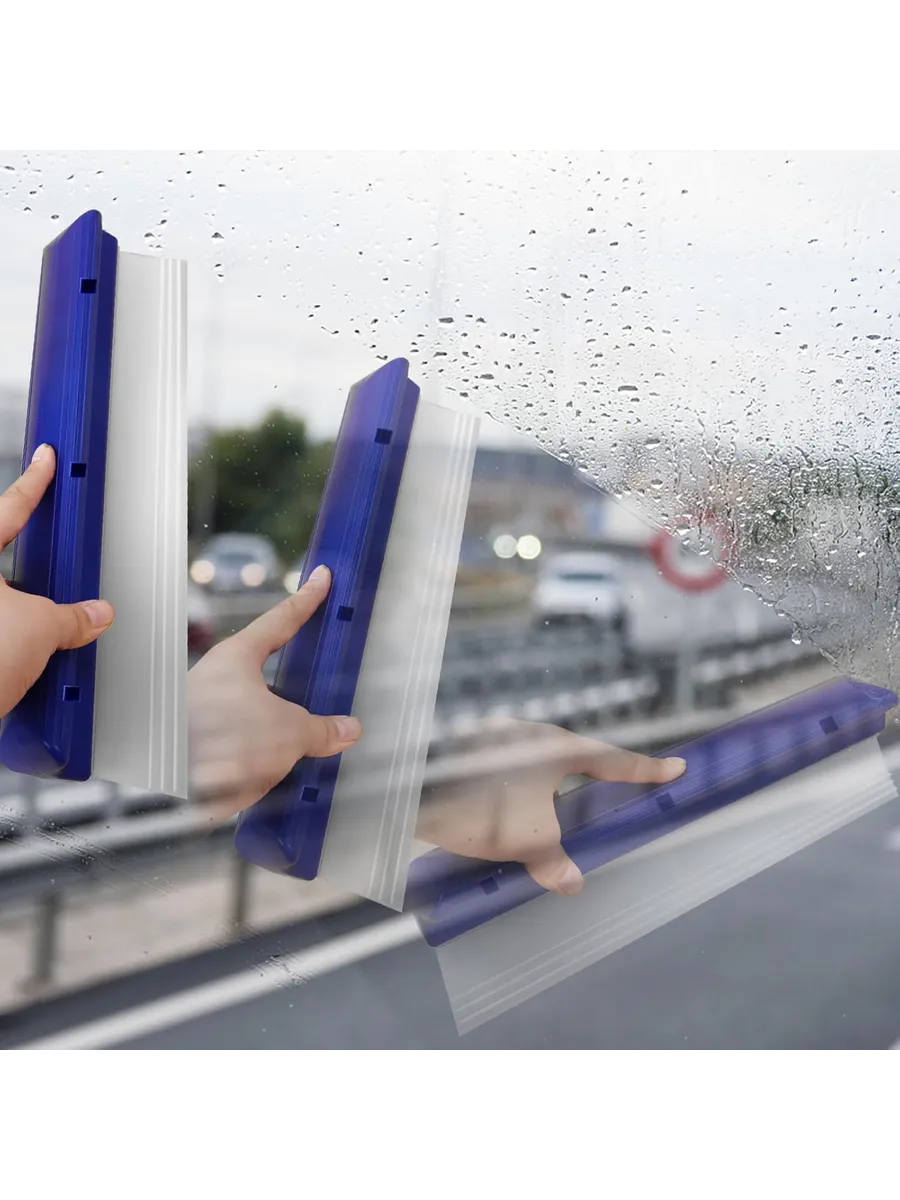 Profesyonel Araç Ykama Sonrası Su Çekme Aparatı | İz Bırakmaz Silikon Araç Kurulama Çekpası 723079