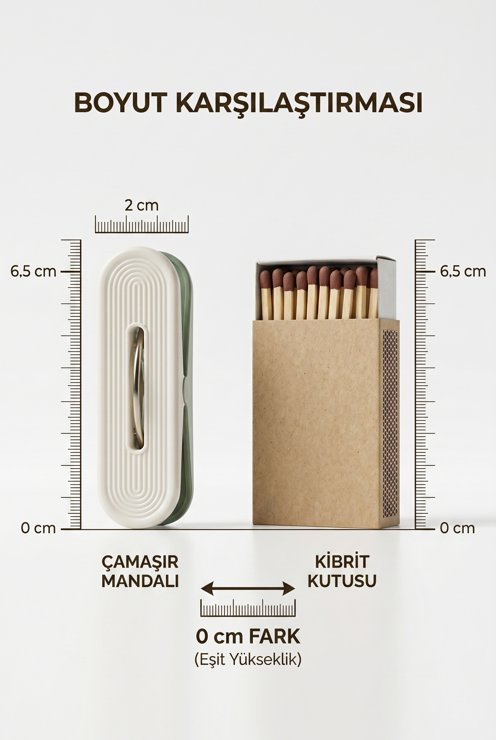 Lüks Çamaşır Mandalı Seti | 16'lı Çelik Yaylı İz Bırakmaz Profesyonel Mandal 723087