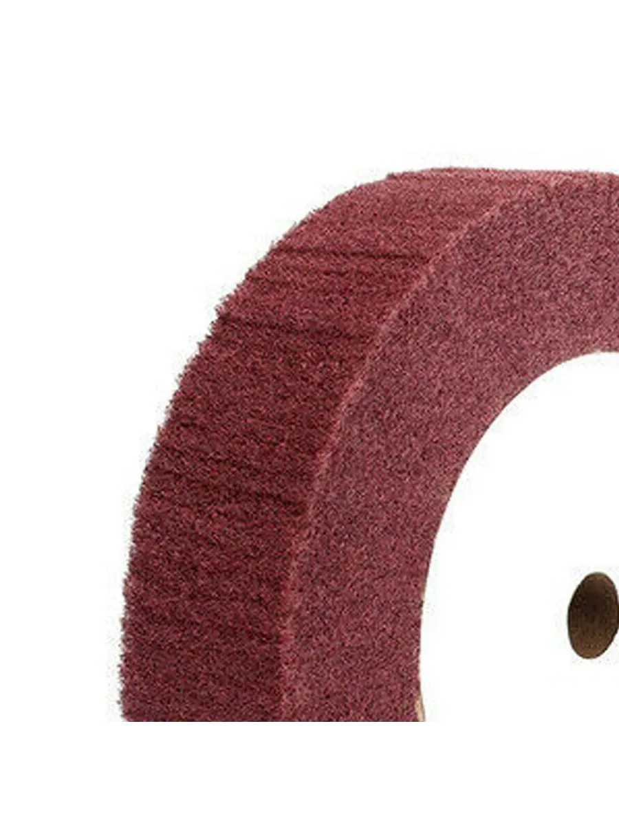 Kırmızı Skoç Elyaf Mop Parlatma Diski - 5700 RPM 165 MM Metal ve Paslanmaz  723107