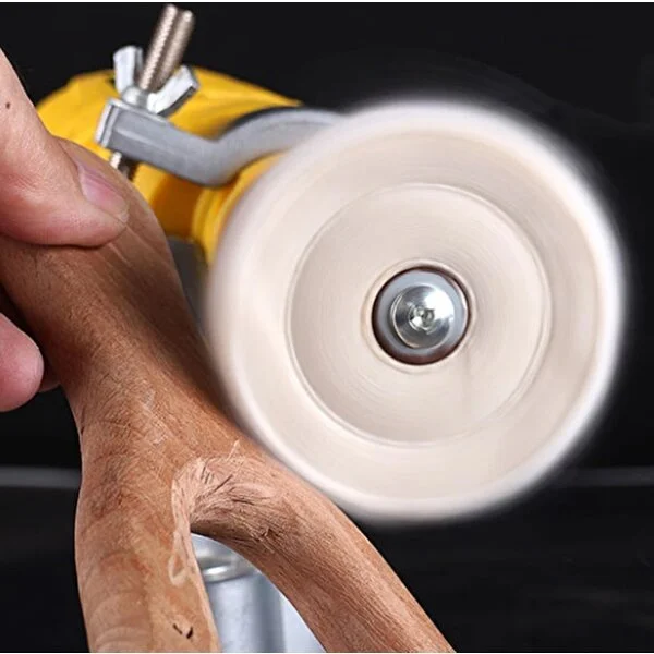 Orta Sert Polisaj Keçesi 6x60 60 Katlı 150mm - Pamuk Bez Disk Ayna Parlaklığı Metal Parlatma Keçesi 723116