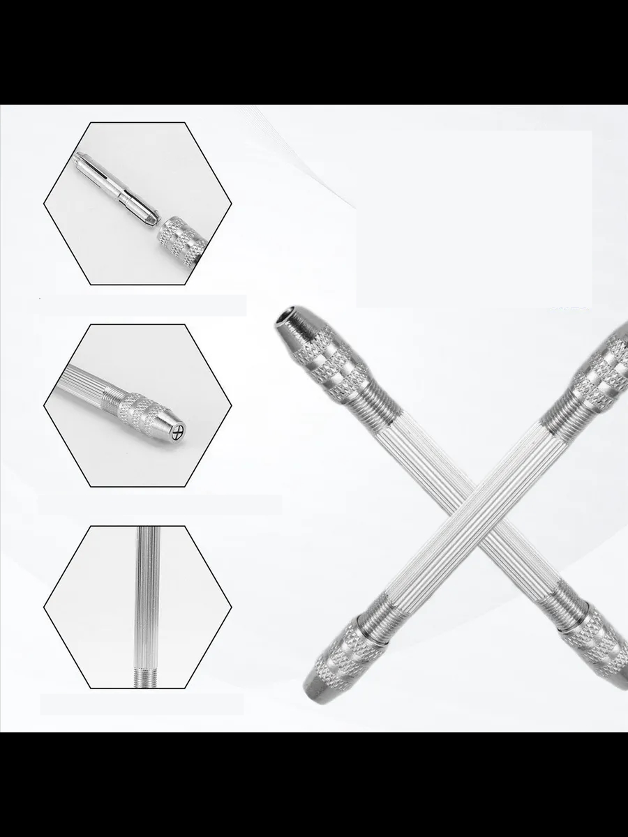 Profesyonel Çift Uçlu İğne Mengenesi - Hassas El Matkabı ve Takı Yapım Seti 723120