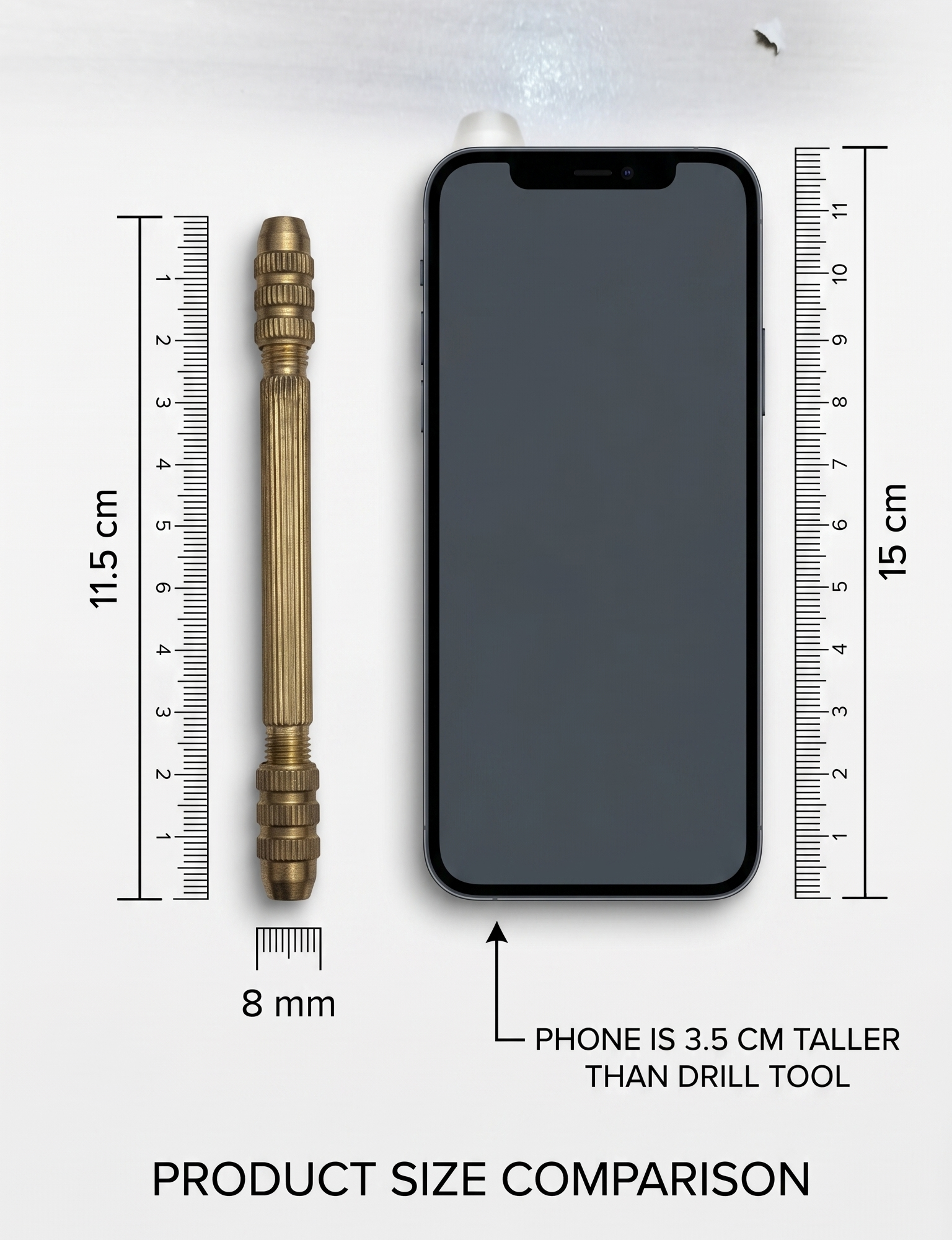 Profesyonel Çift Uçlu İğne Mengenesi - Hassas El Matkabı ve Takı Yapım Seti 723120