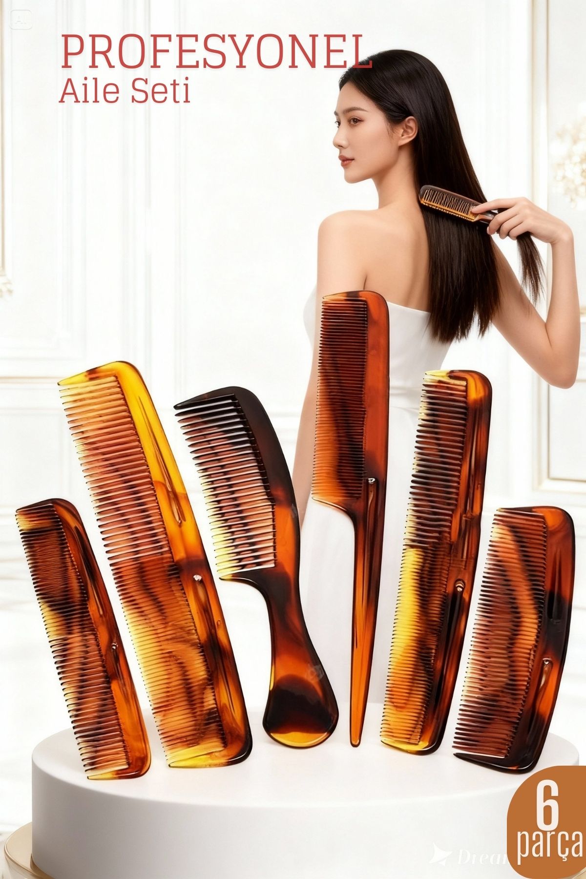 6'lı Aile Paketi Tarak Seti Shumei Design 716894