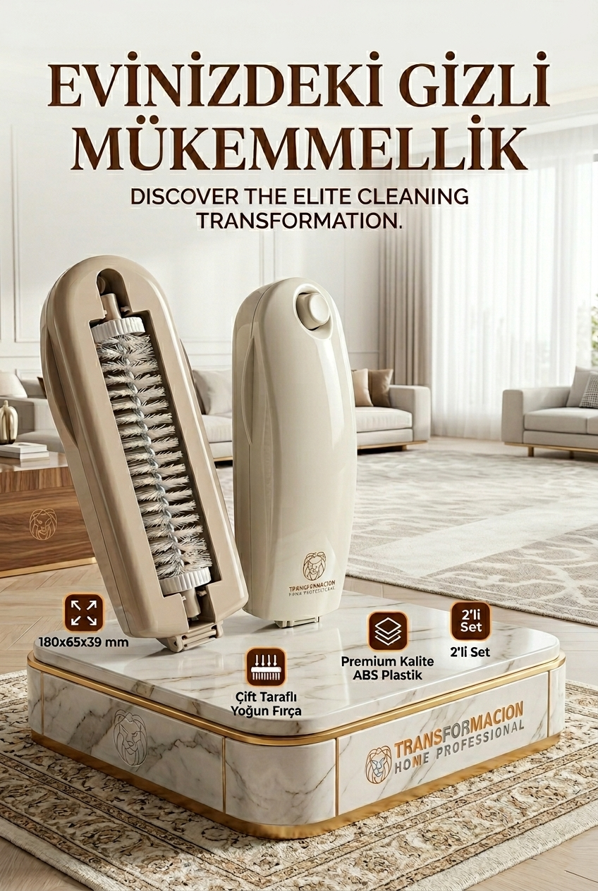 Pratik El Gırgırı Seti | 2'li Kırıntı & Tüy Toplayıcı Mini Koltuk Süpürgesi 723091