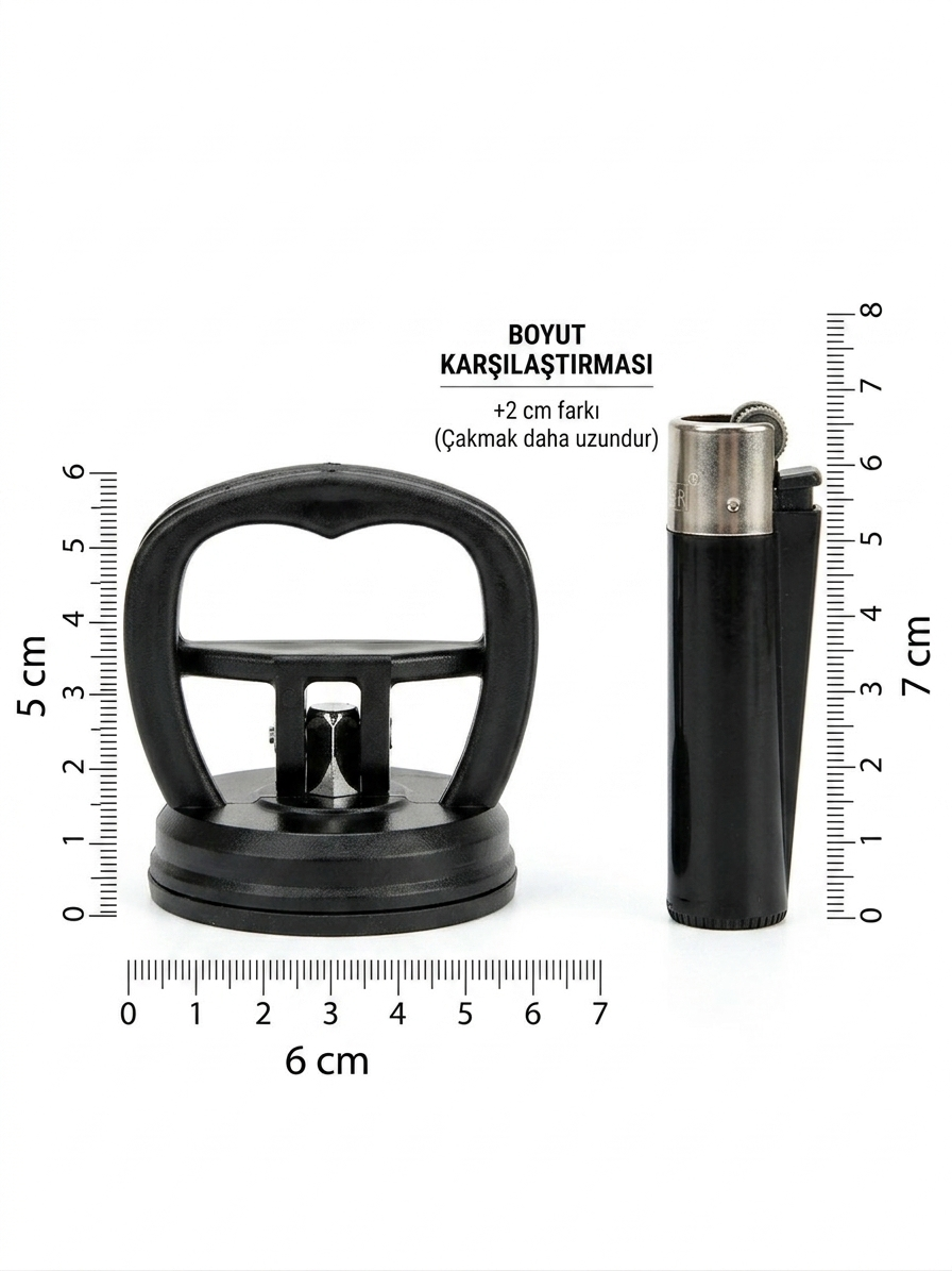 Mini Göçük Düzeltici Vantuz | Profesyonel Kaporta Çektirme Aleti | Boyasız Onarım Seti 723126