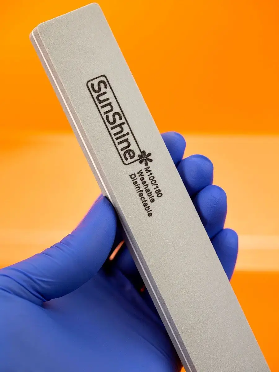 Profesyonel Tırnak Törpüsü 2'li Set 100/180 Grit Kalıcı Oje Protez Tırnak Törpüsü 723128