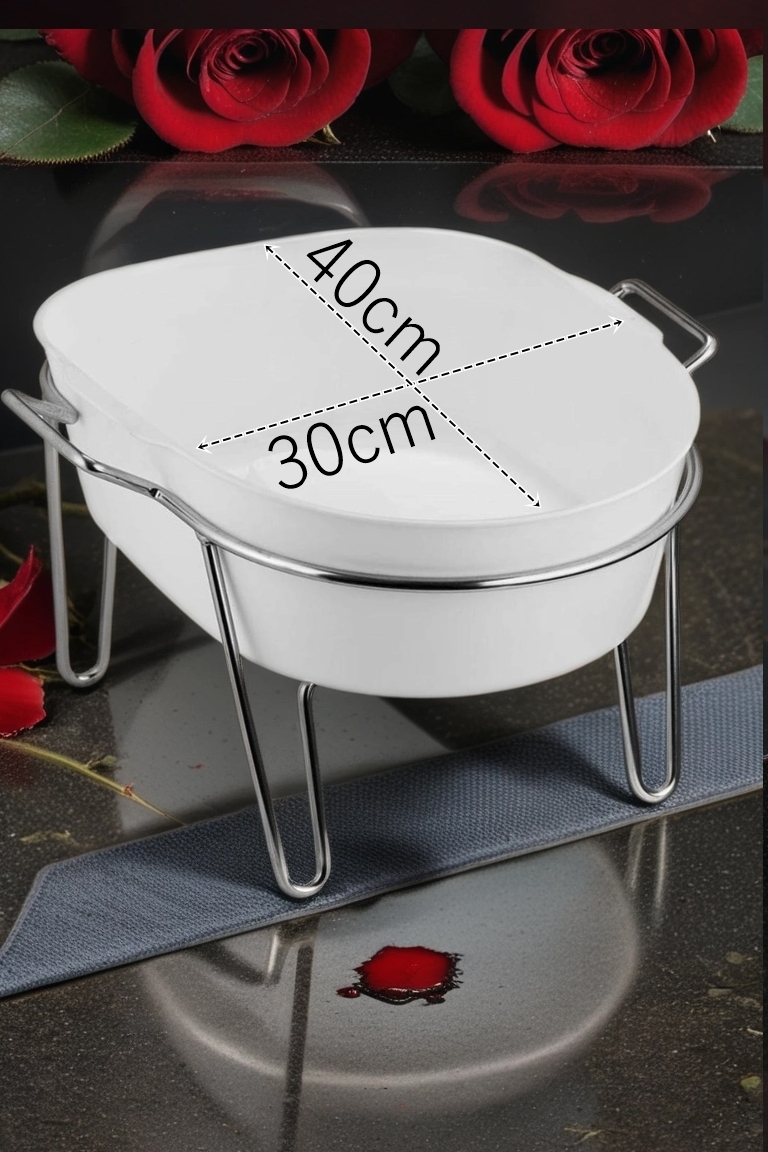 Profesyonel Krom Ayaklı Pedikür Leğeni - Evde Spa Konforu Ayak Bakım Küveti 719415