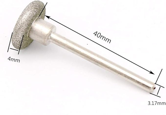 50 Parça Elmas Uçlu Döner Törpü ve Freze Seti - Pedikür Nasır, Topuk, Cam ve Taş İşleme Uçları 723151